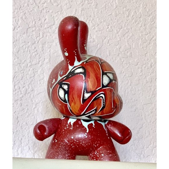 Kidrobot Dunny Custom Art Painted Figure J Nerk Rare Original Graffiti Piece 07' - Picture 6 of 10